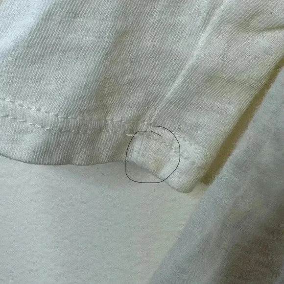 Peruvian Connection Cream Long Sleeve Tunic Top - Picture 7 of 10